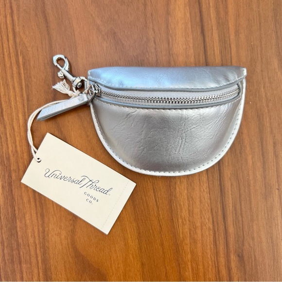 Universal Thread Silver Belt Bag Clip On Pouch - Picture 4 of 7